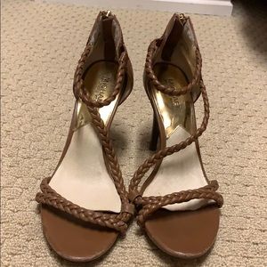 Brown Michael Kors heels